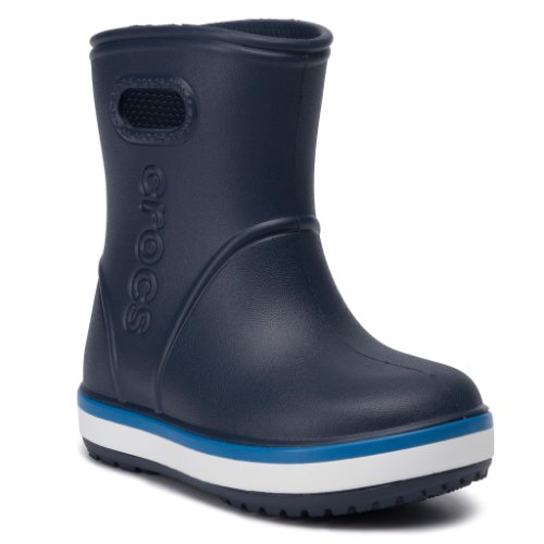 Cizme de cauciuc crocs - crocband rain boot k 205827 navy/bright cobalt