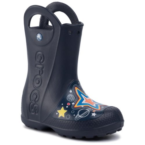 Cizme de cauciuc Crocs - Crocsfl galatic rain boot b 205955 navy