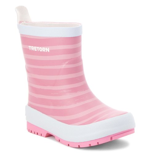 Cizme de cauciuc tretorn - sticky stripes 473331 soft pink