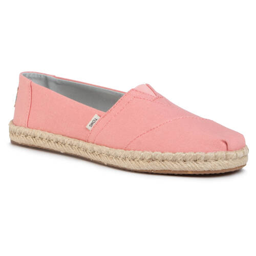 Espadrile Toms - classic 10015058 plant dyed pink
