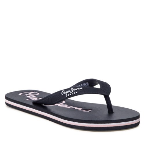 Flip flop pepe jeans - bay beach brand w pls70124 black 999