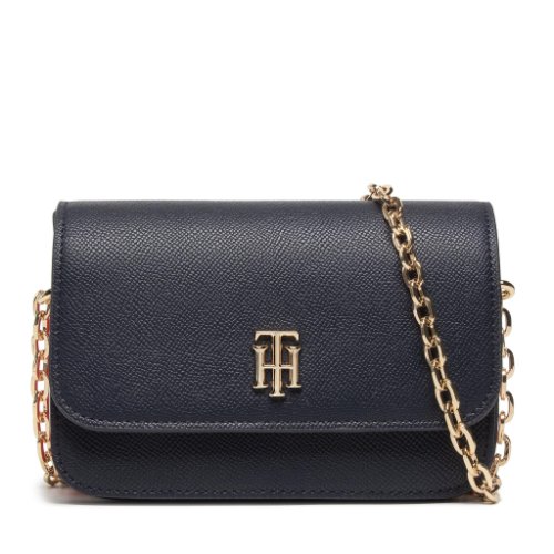 Geantă tommy hilfiger - th timeless mini crossover corp aw0aw11357 0gy