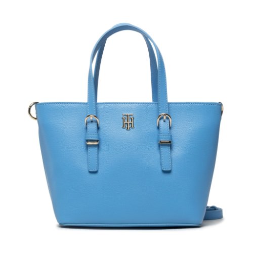 Geantă tommy hilfiger - th timeless small tote aw0aw11351 cf7