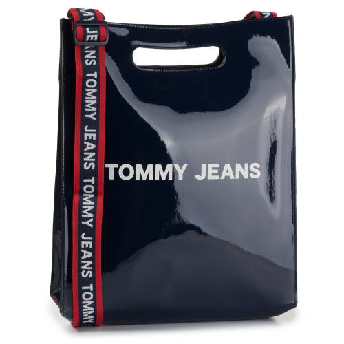 Geantă tommy jeans - tjw item tote aw0aw08082 cbk