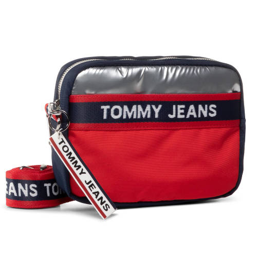 Geantă tommy jeans - tjw logo tape crossover cb aw0aw08301 0gy