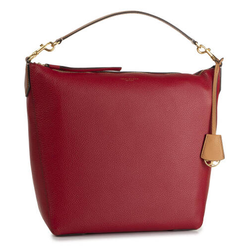 Geantă tory burch - perry hobo 58397 red apple 611