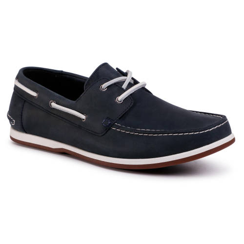 Mocasini clarks - pickwell sail 261502347 navy leather
