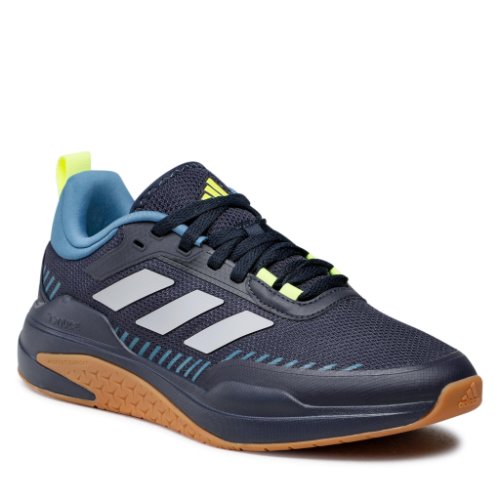 Pantofi adidas - trainer v gx0732 navy blue/silver/fluorescent yellow