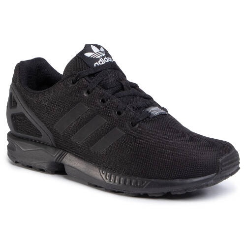 Pantofi adidas - zx flux j s82695 cblack/cblack/cblack