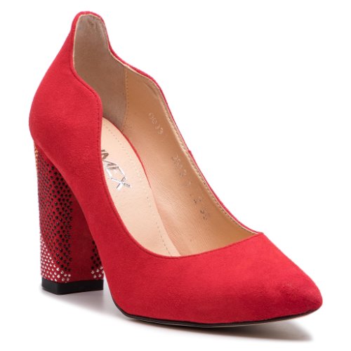 Pantofi ann mex - 0033-1 14w roșu