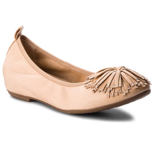Pantofi caprice - 9-22121-20 sand nubuc 316