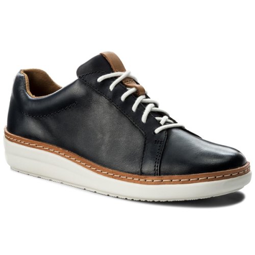 Pantofi clarks - amberlee rosa 261312314 navy leather