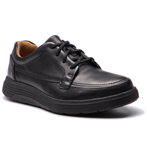Pantofi clarks - un abode ease 261369847 black leather