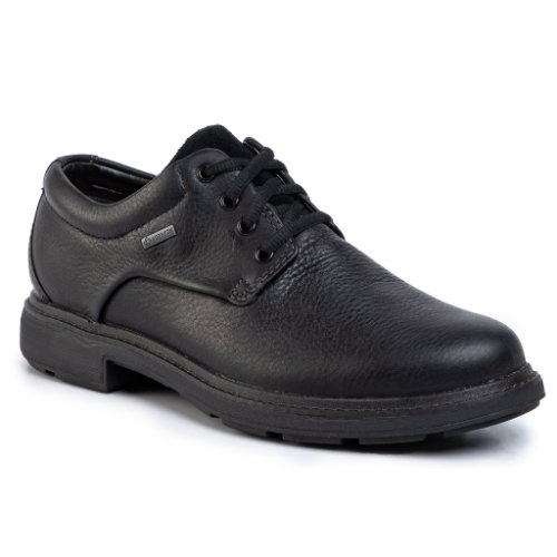 Pantofi clarks - un tread lo gtx gore-tex 261454517 black leather
