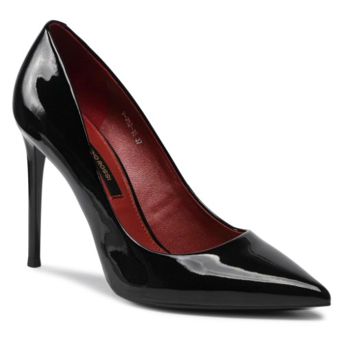 Pantofi cu toc subțire gino rossi - v-252-15 black