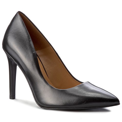 Pantofi cu toc subțire solo femme - 34201-67-g64/e45-04-00 negru