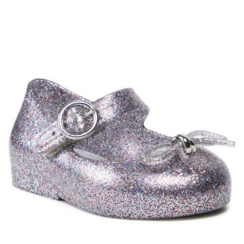 Pantofi închiși melissa - mini melissa sweet love bb 32803 silver glitter 53519