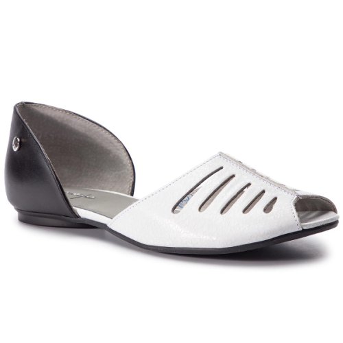 Pantofi maciejka - 03976-21/00-5 czarny/biały