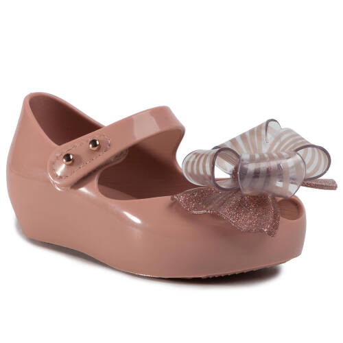 Pantofi melissa - mini melissa ultragirl sweet v 32718 pink/pink glitter 53328