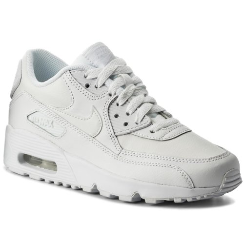 Pantofi nike - air max 90 ltr (gs) 833412 100 white/white