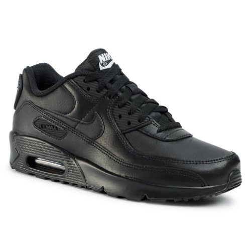 Pantofi nike - air max 90 ltr (gs) cd6864 001 black/black/black/white