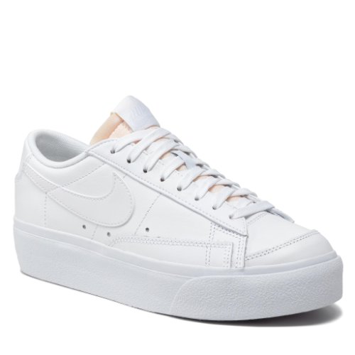 Pantofi nike - blazer low platform dj0292 100 white/white/black