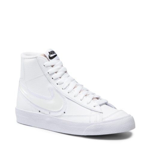 Pantofi nike - blazer mid `77 dd0502 100 white/white/black