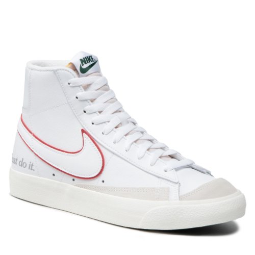 Pantofi nike - blazer mid `77 dq0796 100 white/university red