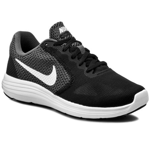 Pantofi nike - revolution 3 819303 001 dark grey/white/black