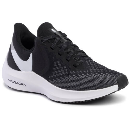 Pantofi nike - zoom winflo 6 aq8228 003 black/white/dark grey
