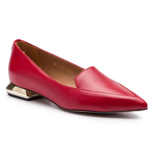 Pantofi r.polaŃski - 0989 czerwony lico
