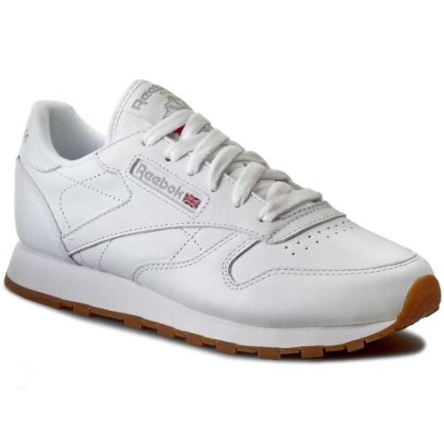 Pantofi reebok - cl lthr 49803 white/gum