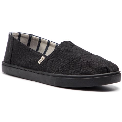 Pantofi toms - classic 10013510 black/black