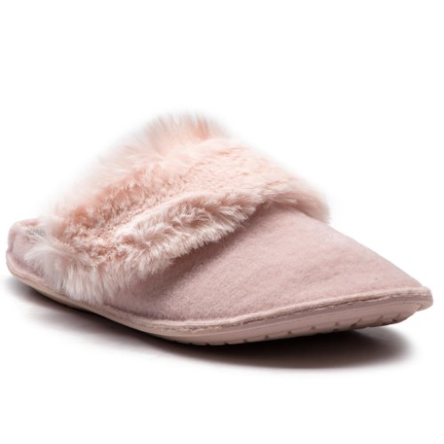Papuci de casă Crocs - classic luxe slipper 205394 rose dust