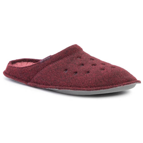 Papuci de casă Crocs - classic slipper 203600 burgundy/burgundy