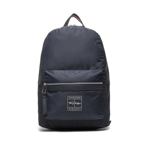 Rucsac tommy hilfiger - th singnature backpack am0am08452 0gy