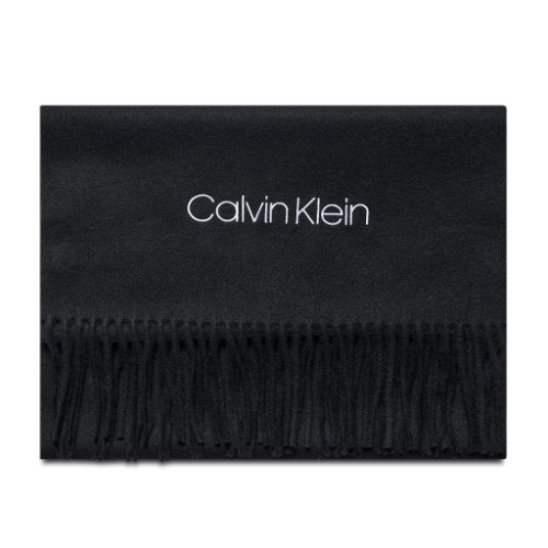 Șal calvin klein - basic wool woven scarf k50k507439 bax