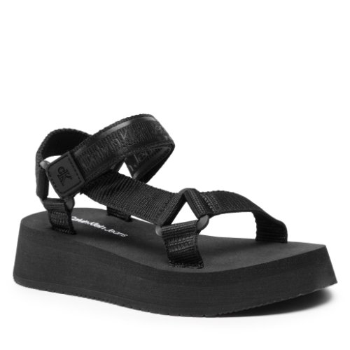 Sandale calvin klein jeans - prefresato sandal 1 yw0yw00557 black bds