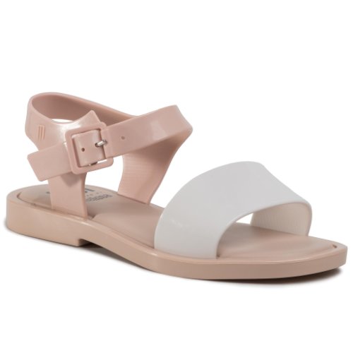 Sandale melissa - mar sandal inf 32690 beige/white/pink