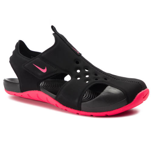 Sandale nike - sunray protect 2 (ps) 943826 003 black/racer pink