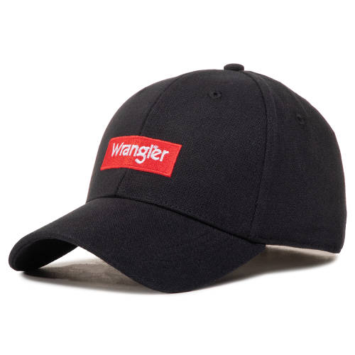 Șapcă wrangler - logo cap w0u4u5100 black
