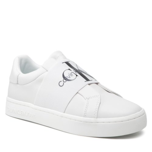 Sneakers calvin klein jeans - classic cupsole slipon 1 yw0yw00499 bright white yaf