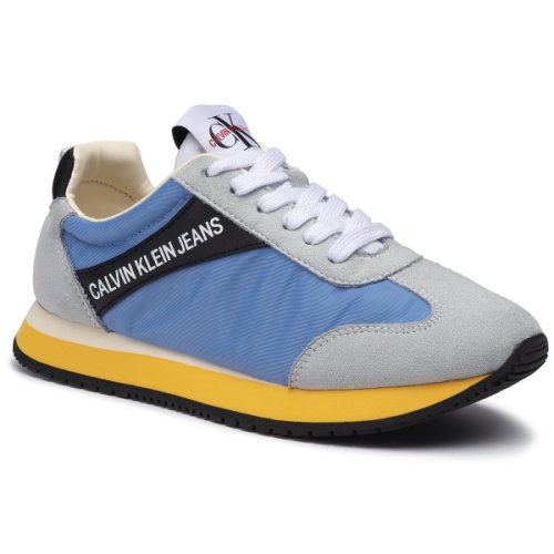 Sneakers calvin klein jeans - jill r8527 multi silver lake bl