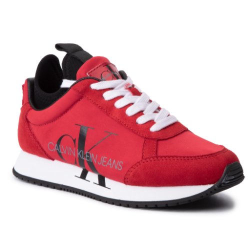wife rupture vaccination Sneakers Calvin Klein Jeans - josslyn b4r0825 racing red — Euforia-Mall.ro