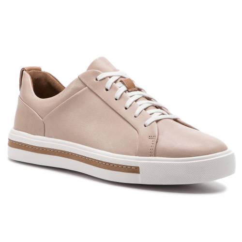 Sneakers clarks - un maui lace 261401674 blush leather