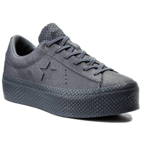 Sneakers converse - one star platform ox 559901c light carbon/light carbon