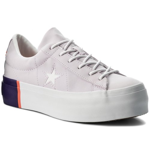 Sneakers converse - one star platform ox 559902c barely grape/rush coral/white