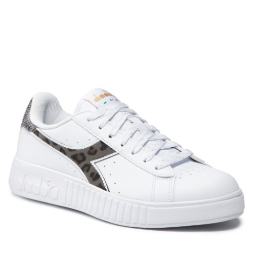 Sneakers diadora - game p step tropic 101.177712 01 c0351 white/black