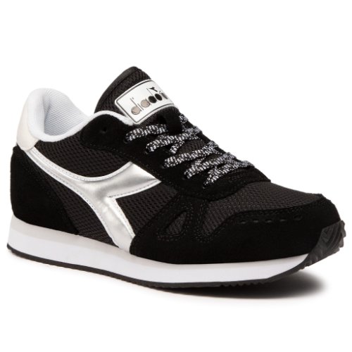 Sneakers diadora - simple run wn 101.175733 01 c0641 black/white