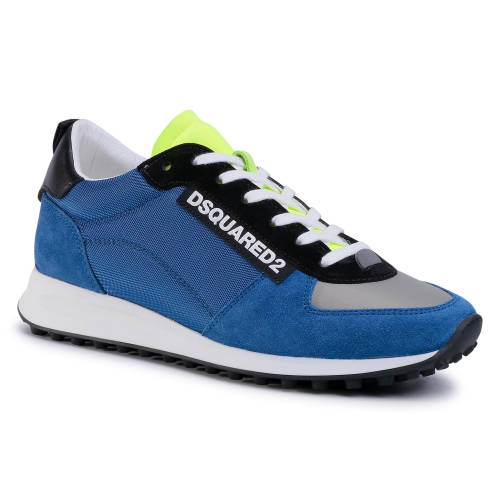 Sneakers dsquared2 - lace-up low top sneakers snm0081 11702809 m001 blu/giallo